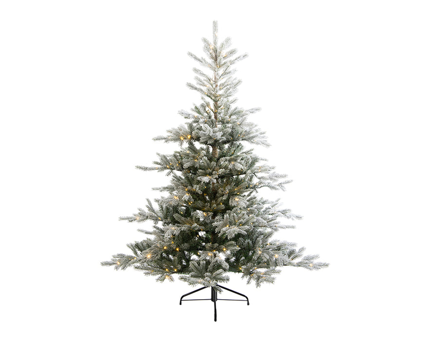 Kaemingk Snowy Grandis Pre-Lit Tree 210cm 7ft