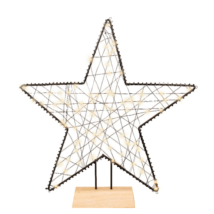 Kaemingk Micro LED Metal Star (38cm)