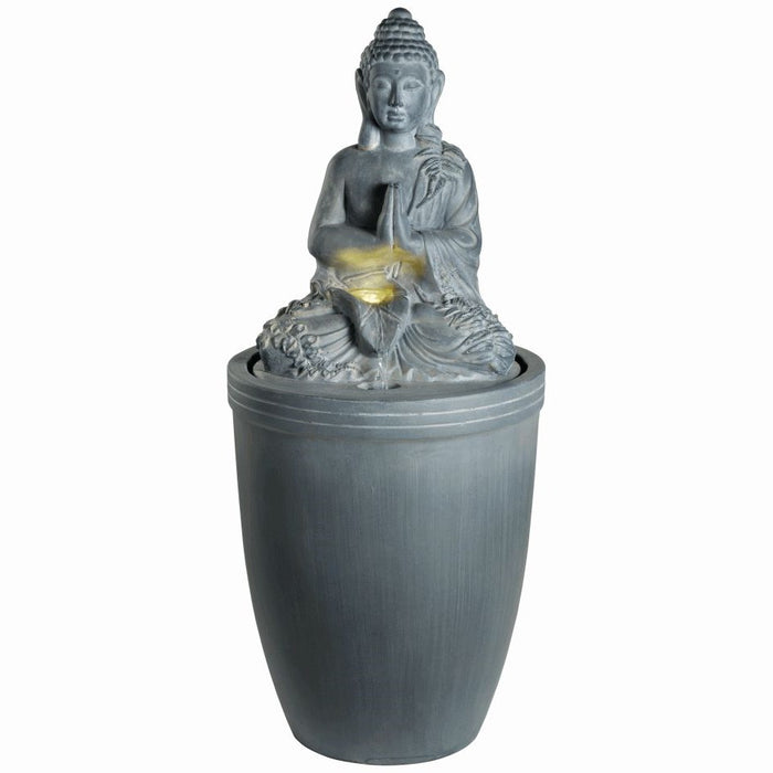 Kaemingk Sitting Buddha Water Fountain