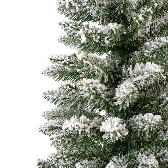 Kaemingk Snowy Pencil Pine (180cm)