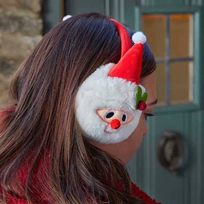 Smart Garden Santa Earmuffs