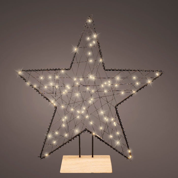 Kaemingk Micro LED Metal Star (38cm)