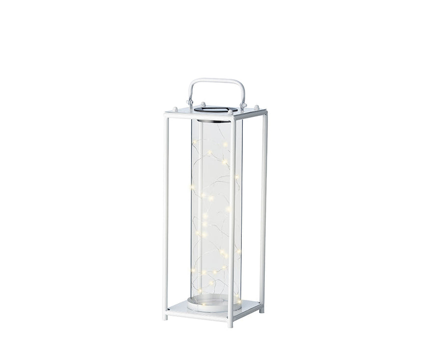 Kaemingk Virtus Solar Lantern Iron H42Cm