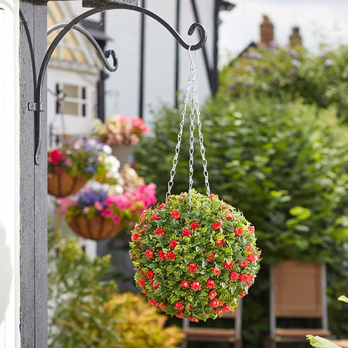 Smart Garden Topiary Red Rose Ball 30 cm