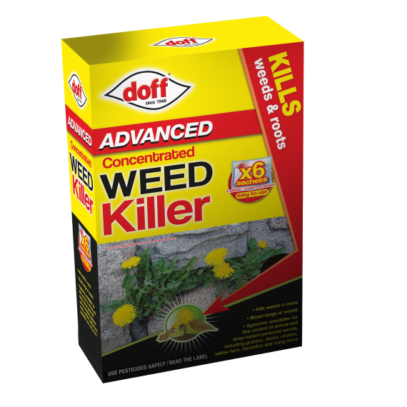 Doff Advanced Concentrated Weedkiller 6 Sachets