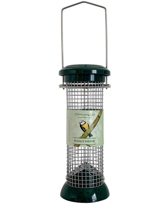 Johnston & Jeff Green Cast Metal Peanut Feeder 40cm