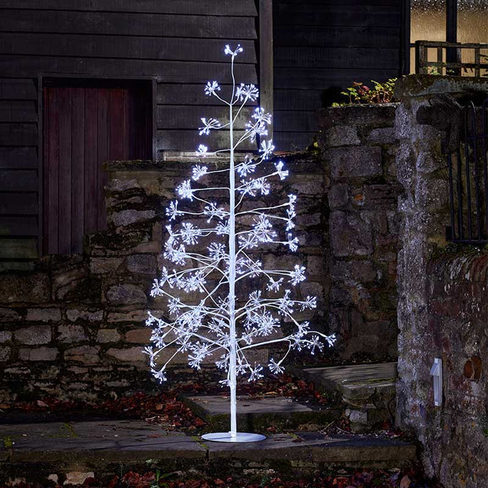 Smart Garden 1.8m Frosted Twinkling Tree - Cool White, Lv