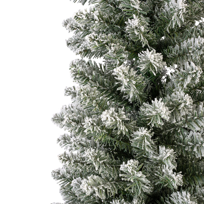 Kaemingk Snowy Pencil Pine (210cm)