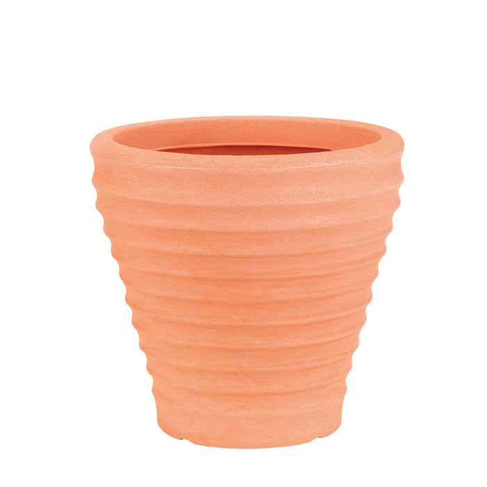 Strata Small Moroccan Planter - Terracotta