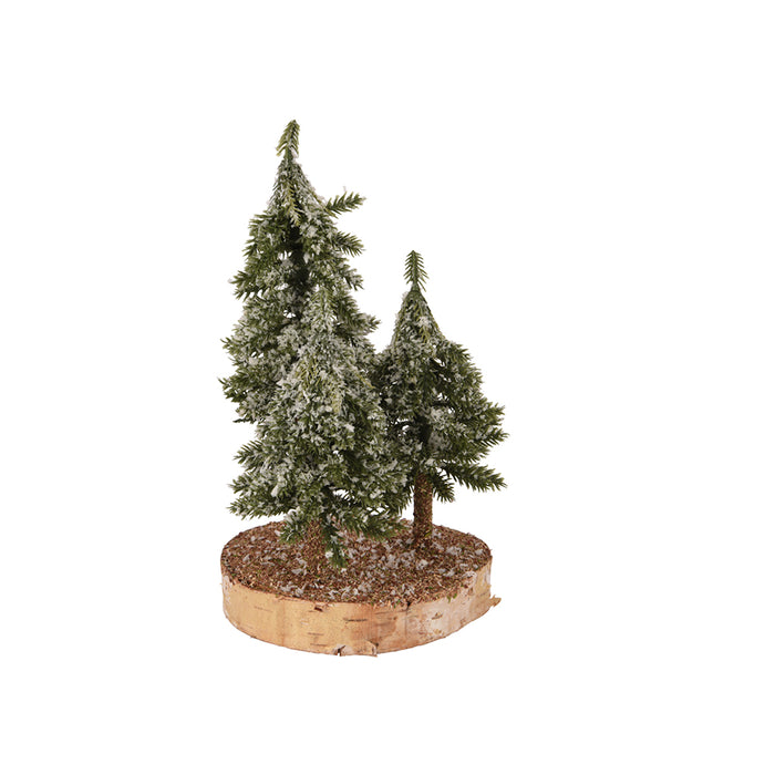 Kaemingk Snowy Tree Table Decoration (23cm)