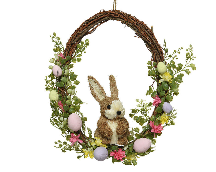 Kaemingk Wallhanger Natural Egg Flowers. Eggs. Bunny