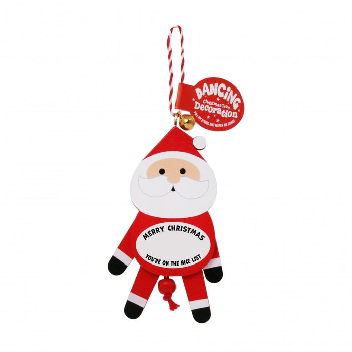 History & Heraldry Dancing Decoration - Blank Father Christmas