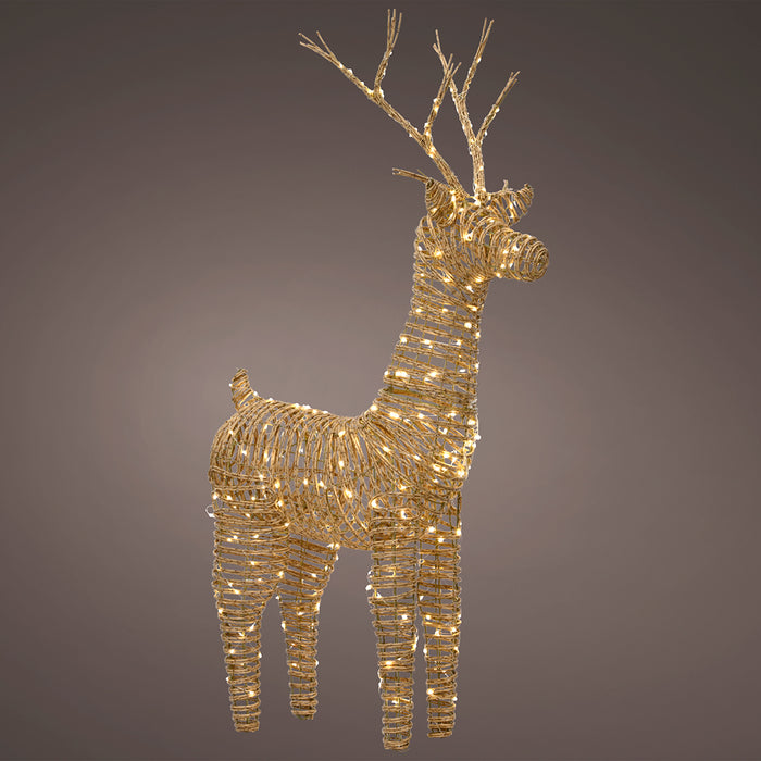 Kaemingk Micro Led Reindeer Warm Lighting (104cm)