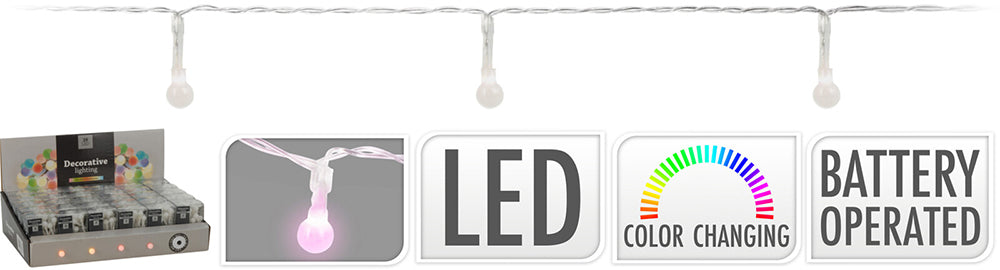 Koopman Led Chain With 20 Multi-Colour Leds