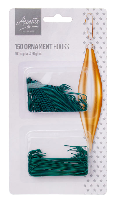 Premier Green Twin Pack Ornament 150 Hooks