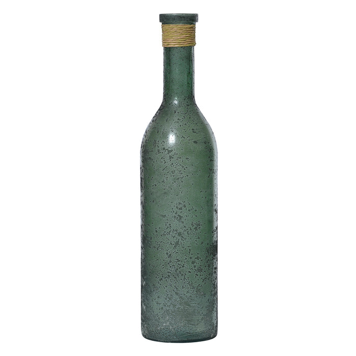 Kaemingk Green Vase Recycled Glass (50cm)