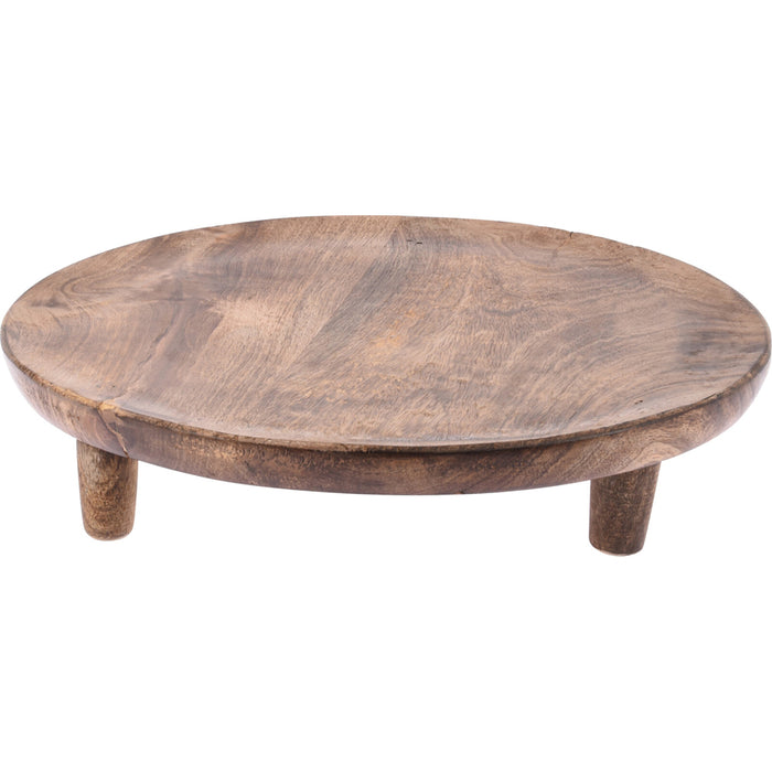 Koopman Round Wooden Tray (30cm)