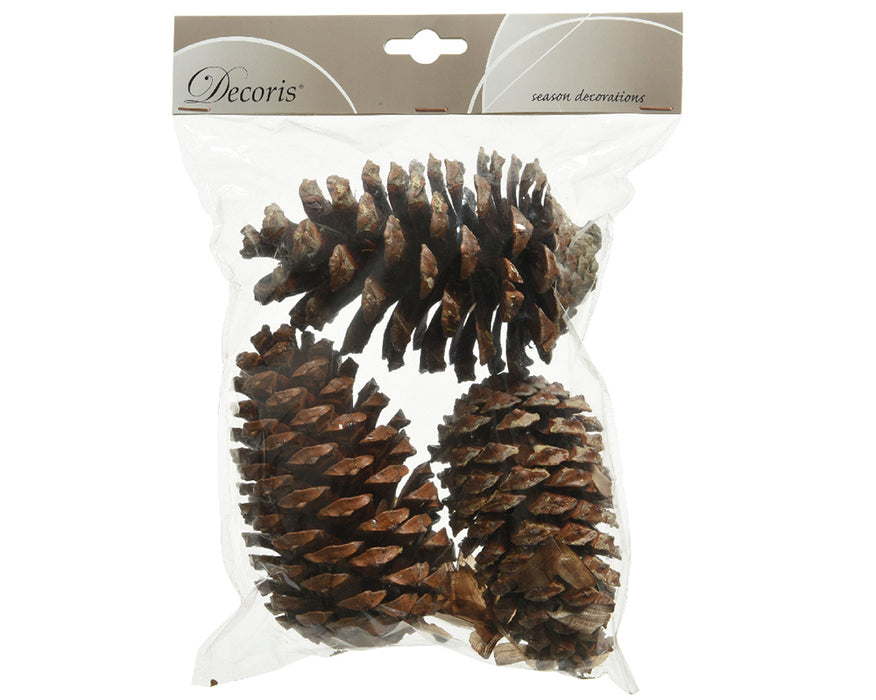 Kaemingk Pinecone Natural Pack Of Three