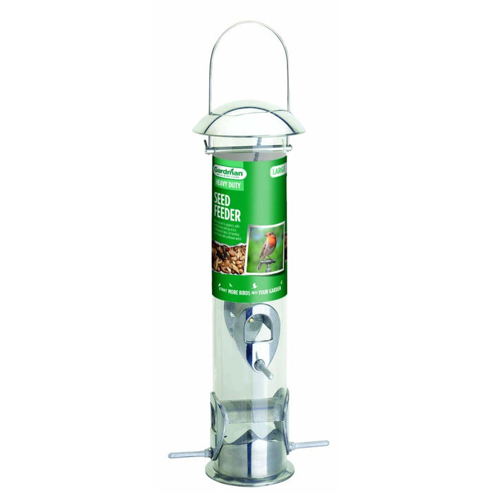 GARDMAN Heavy Duty Seed Feeder 33cm