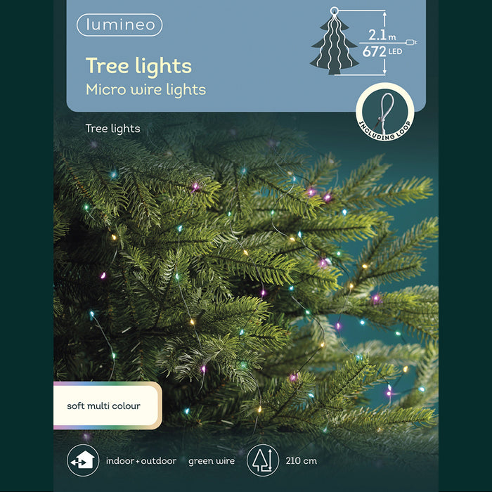 Kaemingk Micro Led Tree Bunch Lighting (210cm)