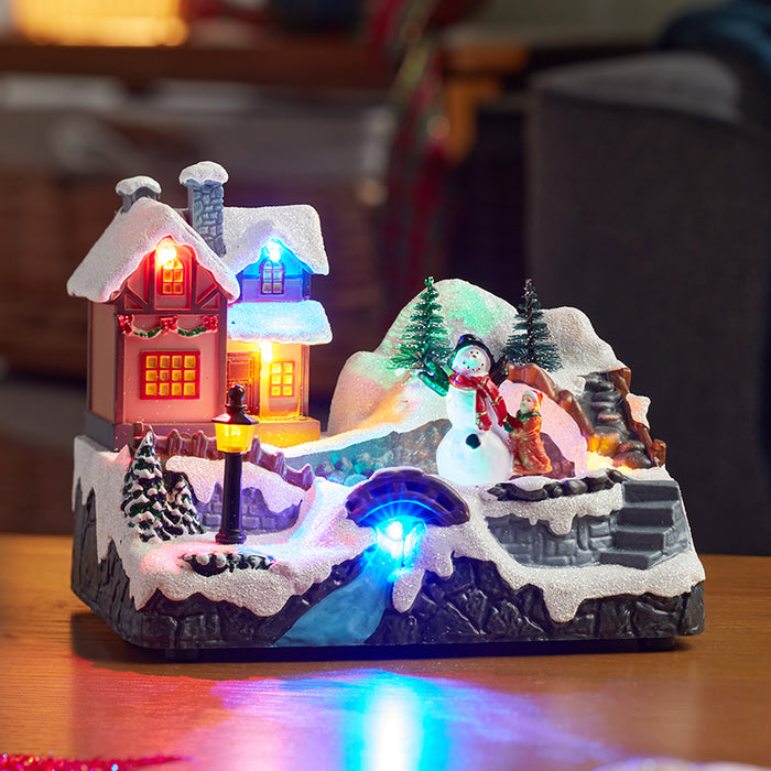 Smart Garden Lamplit Snowscene