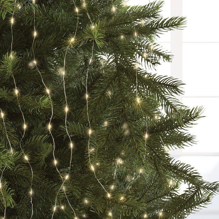 Kaemingk Micro LED Warm White Tree Bunch Lights (210cm)