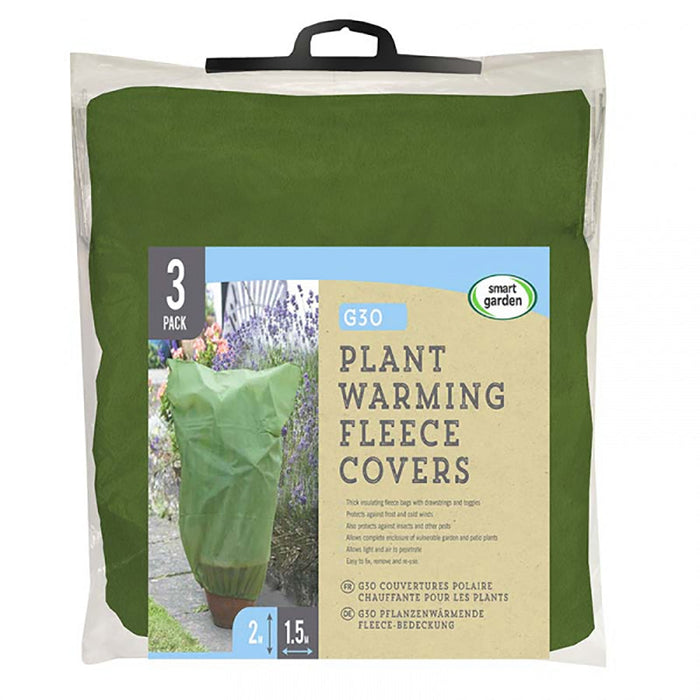 SmartGarden G30 Plant Warming Fleece Covers 1.2 x 0.9m 3-PK