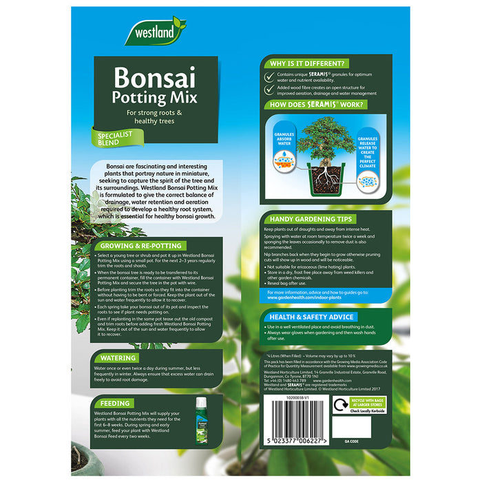 Westland Bonsai Potting Mix 4Ltr