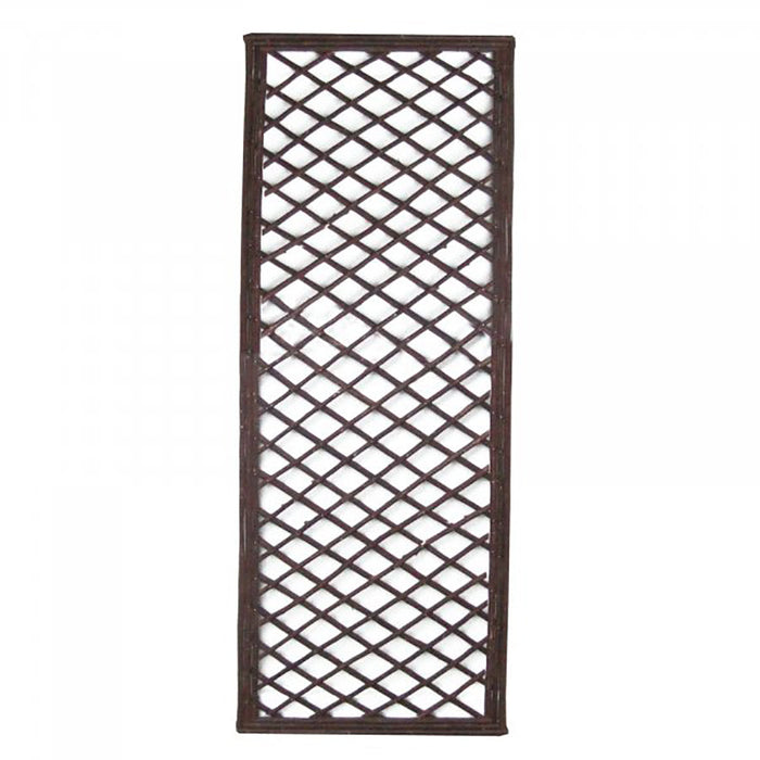 SmartGarden Extra Strong Framed Willow Trellis - Square 1.2 x 0.45m