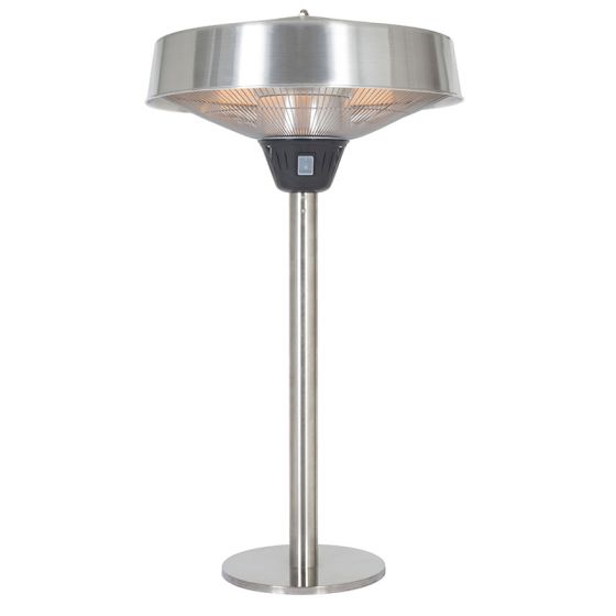 La Hacienda Tabletop Halogen Silver