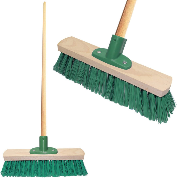 Koopman Broom With Wooden Handle 120cm