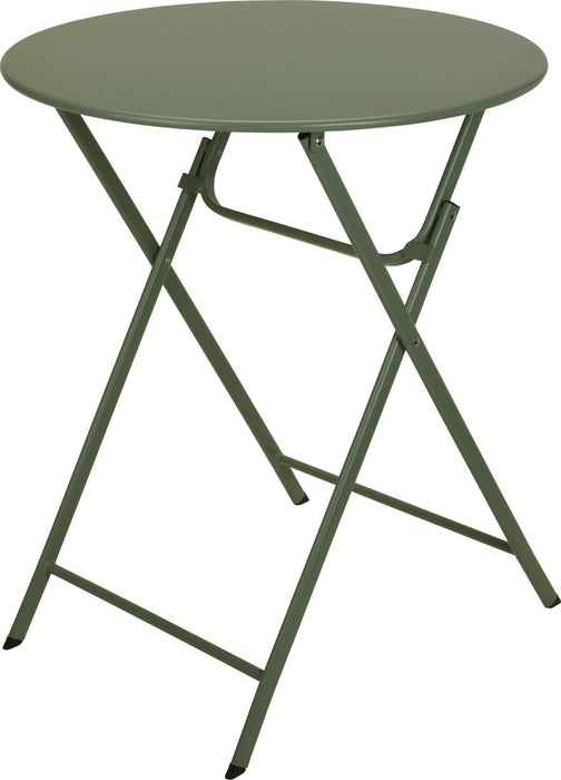 Koopman 60cm Foldable Table - Matt Green