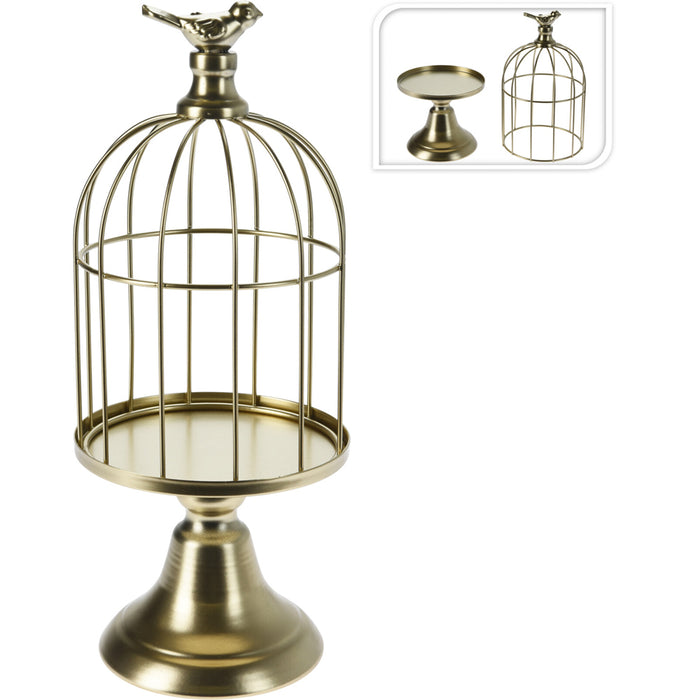 Koopman Etagere Birdcage Design (12X29cm)