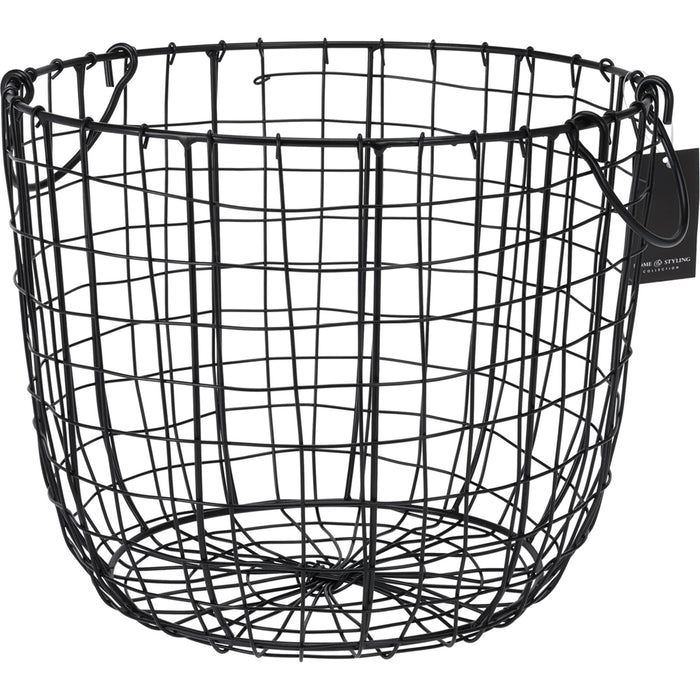 Koopman Basket Iron Black LARGE