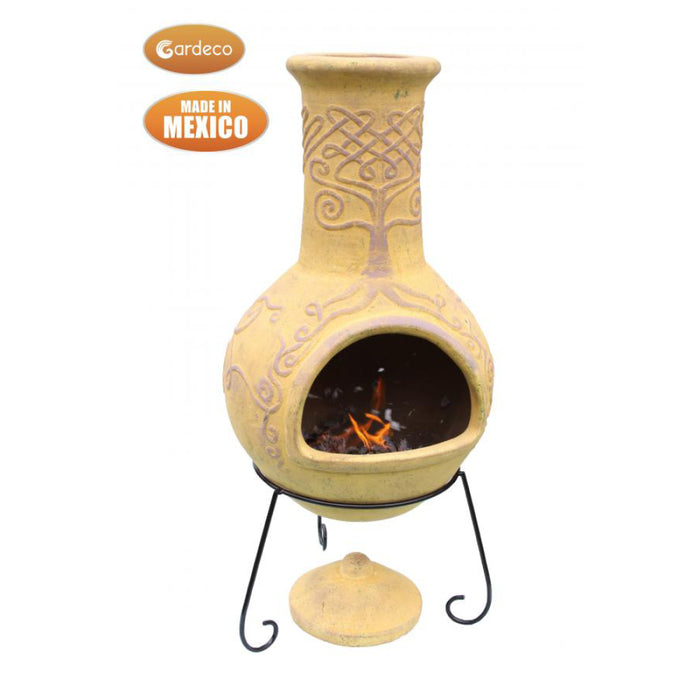 Gardeco Derwyn The Tree Mexican Chimenea