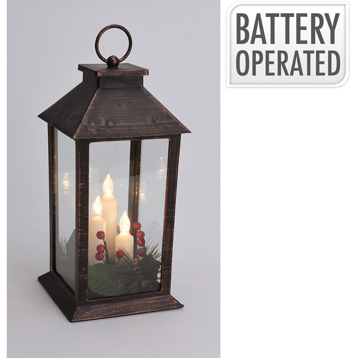 Koopman Lantern 3X LED Candle (29cm)