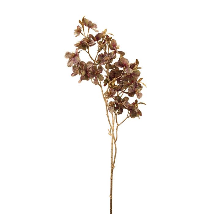 Sage Decor Mauve Sparkle Blossom Spray (68cm)