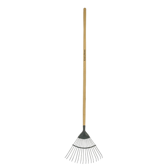 KENT & STOWE Carbon Steel Lawn Leaf Rake