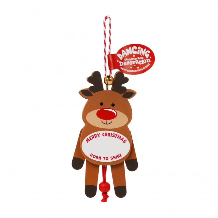 History & Heraldry Dancing Decoration - Blank Reindeer