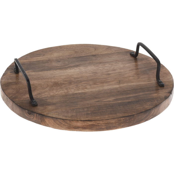 Koopman Round Tray (30cm) With Handles