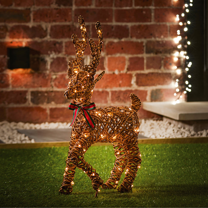 Premier 80 LED's Walking Reindeer (66cm)