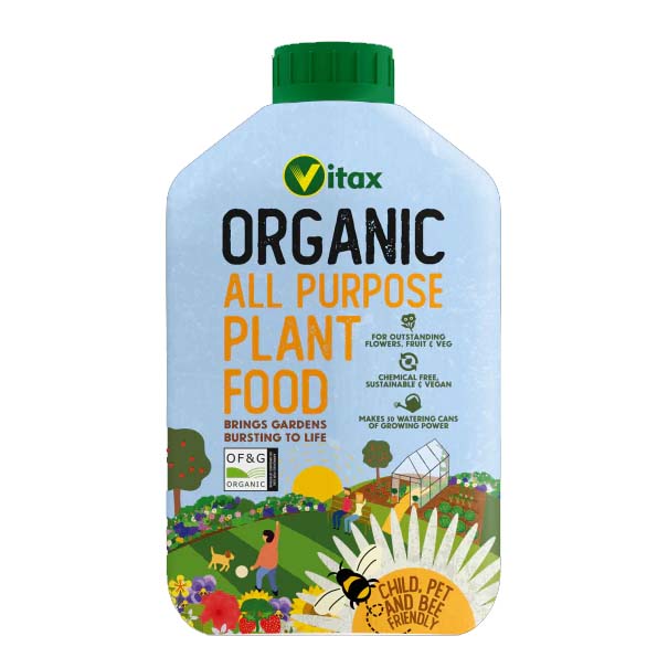 Vitax Organic All Purpose Plant Food 1Ltr