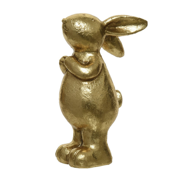 Kaemingk Polyresin Bunny Gold