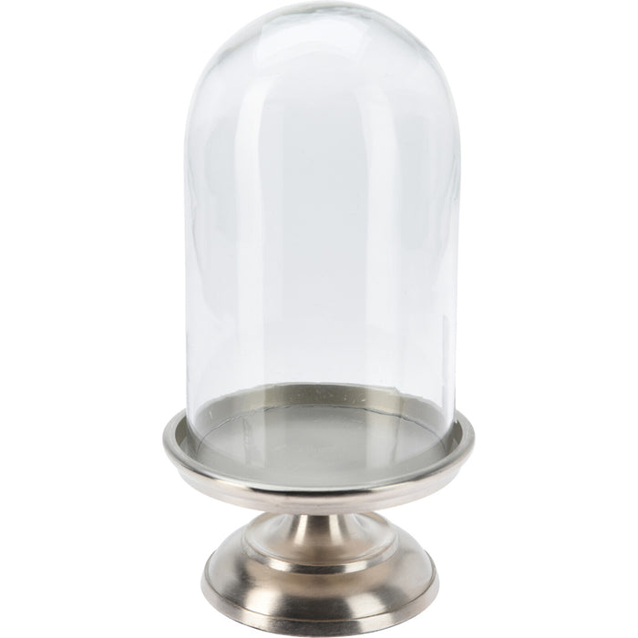 Koopman Glass Dome With Silver Aluminium Base