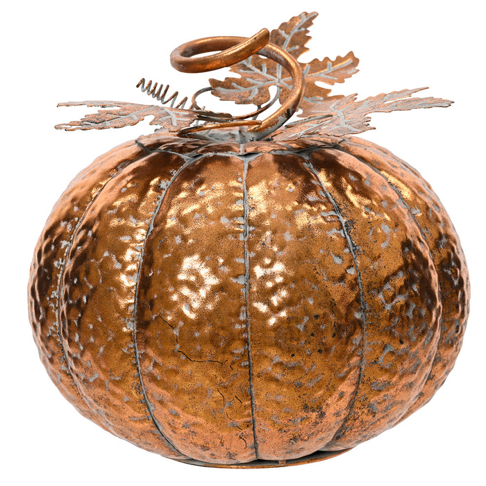 Kaemingk Antique Gold Pumpkin Iron (24.5cm)