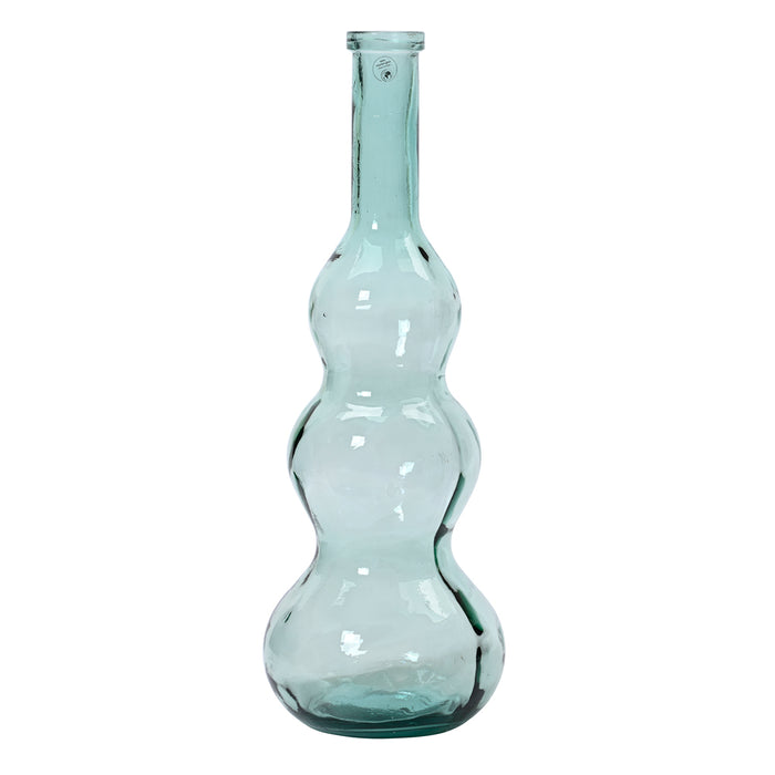 Kaemingk Light Green Vase Recycled Glass (75cm)