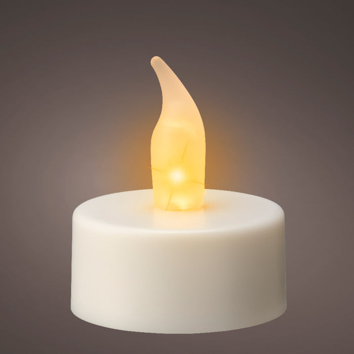 Kaemingk Led White Plastic Fire Tealight