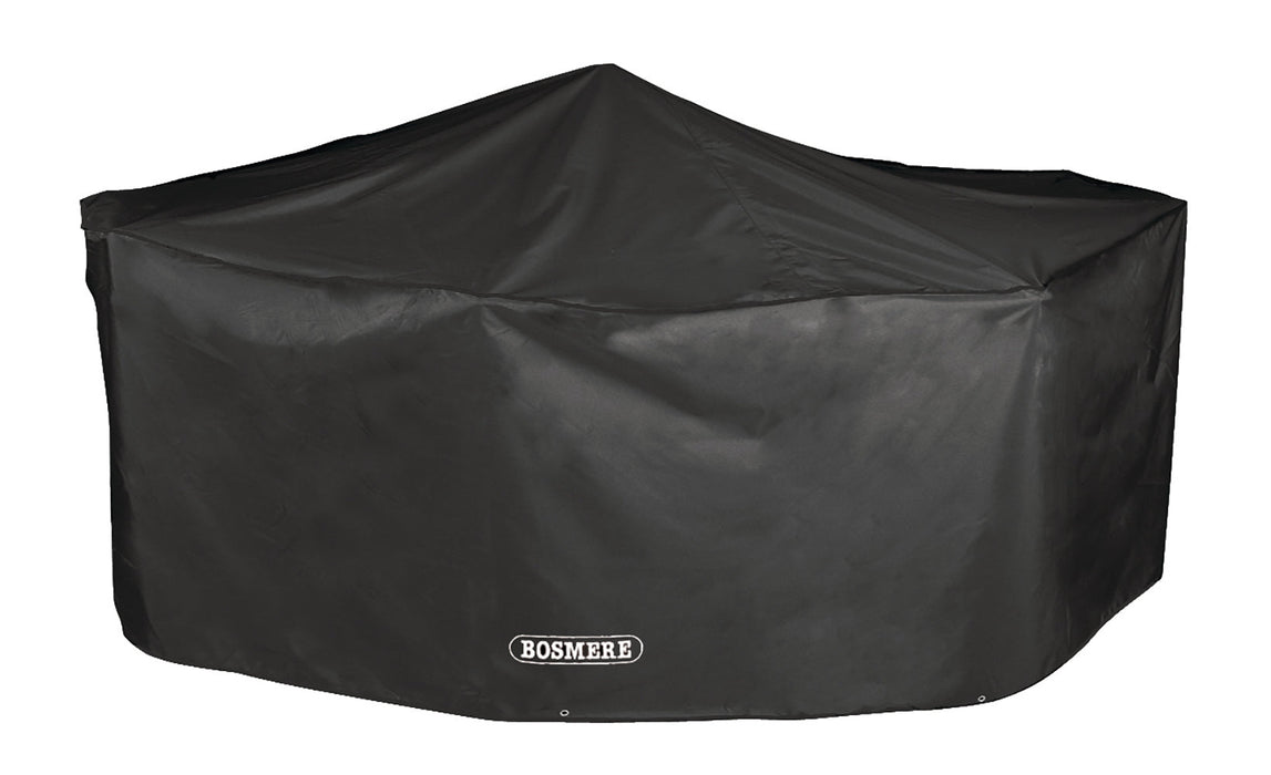Bosmere Protector 6000 4 Seat Rectangular Patio Set Cover - Storm Black