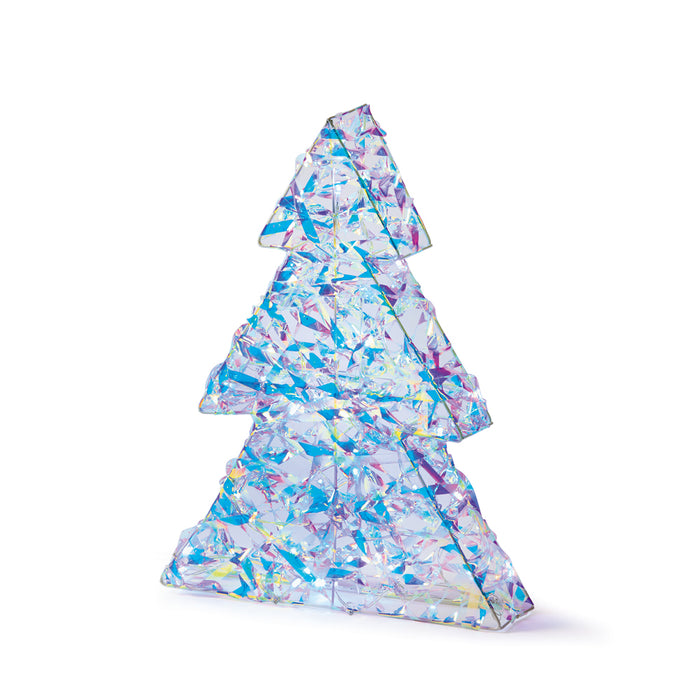 Premier Lit Iridescent Twist Tree (46cm)