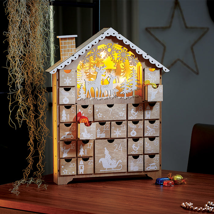 Smart Garden Inlit Traditional Alpine Advent Calendar